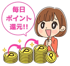 電話占いディスティニーの入会特典１毎日ポイントバック