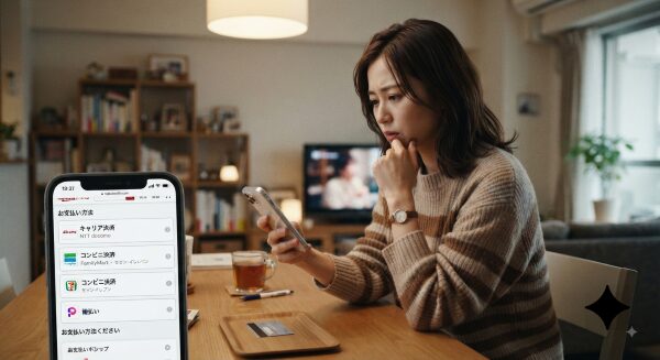 バレにくい支払い方法ランキング
