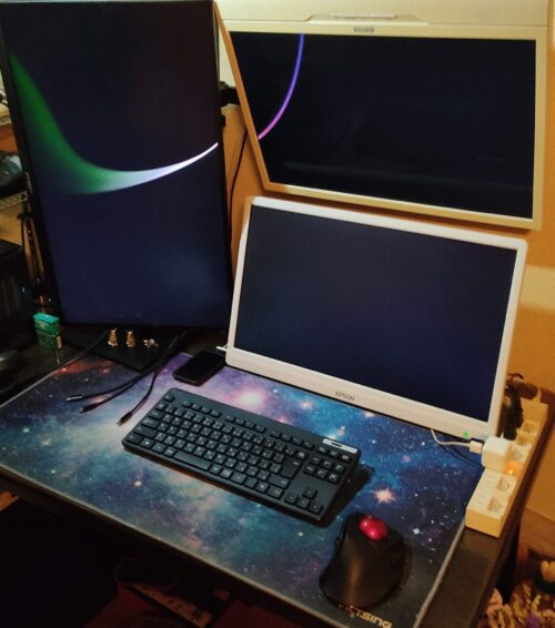 筆者：元ジプ子の作業環境