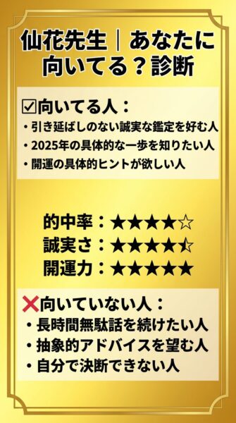 電話占いカリス 仙花（センカ）先生 鑑定の正体