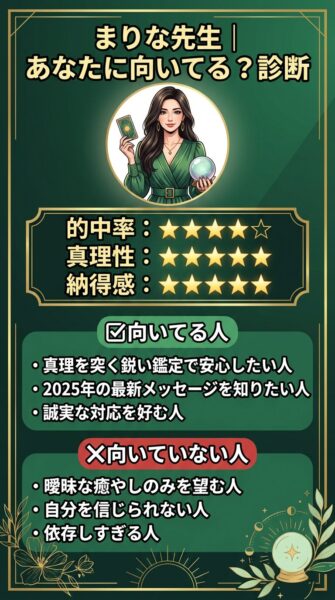 エキサイト電話占い まりな先生