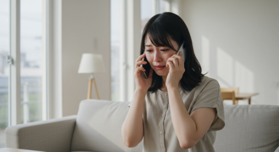 タイマーをセットせずに通話ボタンを押す