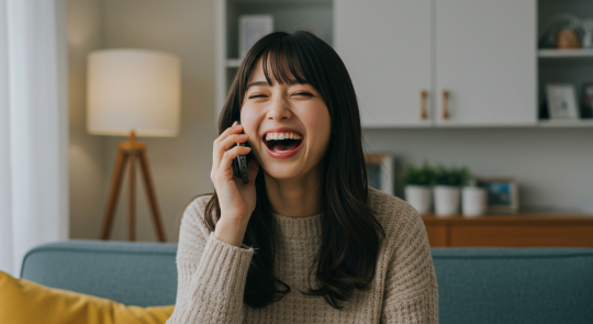 電話占いでスッキリした女性