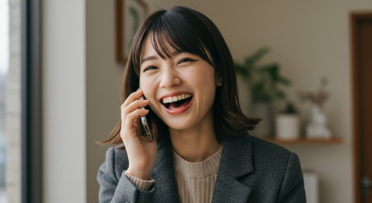 電話占いカリスを利用する女性