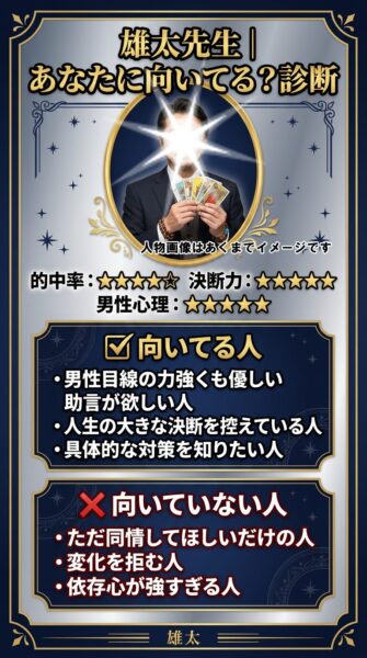 電話占いピュアリ 雄大（ユウダイ）先生 鑑定の正体