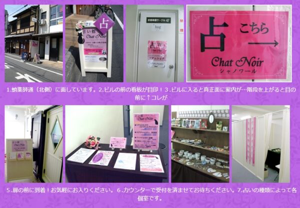 SATORI電話占い マダムひな子先生経営の占い館『シャノワール』