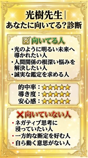 電話占い カリス 光樹 （みき）先生