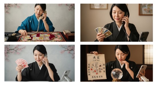 同じ質問を複数の占い師にする