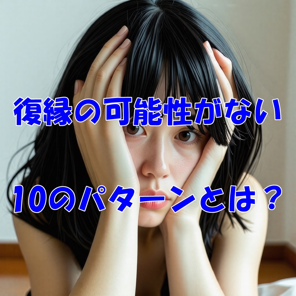 復縁の可能性がない10のパターン